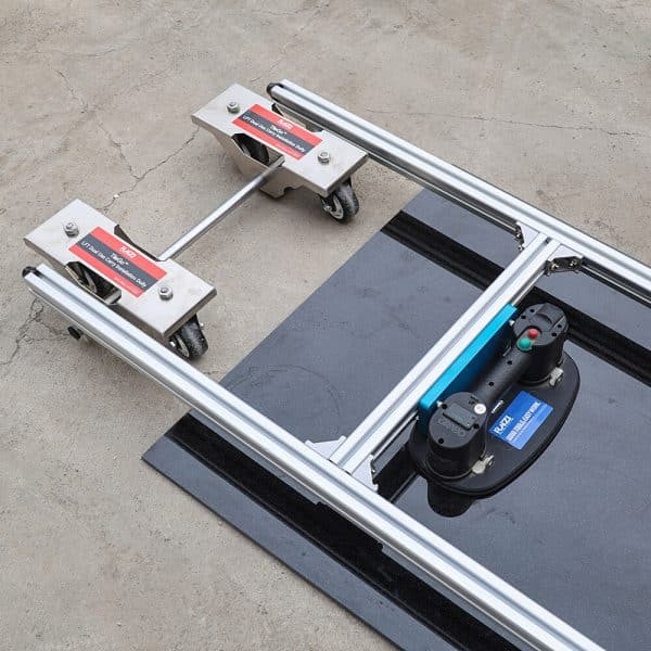 Chariot d'installation de carrelage grand format Raizi TileGo™ à utiliser avec Grabo Pro – Image 8