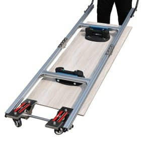 Chariot d'installation de carrelage grand format Raizi TileGo™ à utiliser avec Grabo Pro